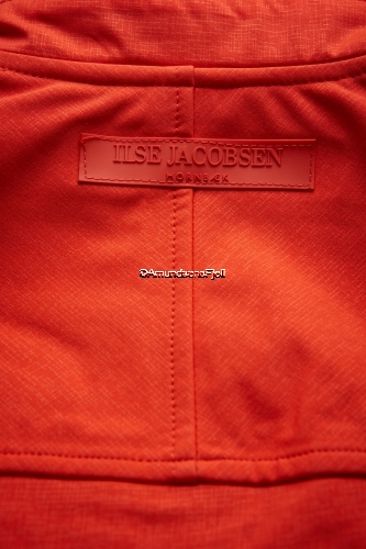 ILSE JACOBSEN Rain 69 Softshell Raincoat Warm Orange #