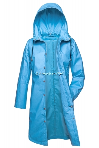 ILSE JACOBSEN Rain1 Raincoat und Hut Turquoise #