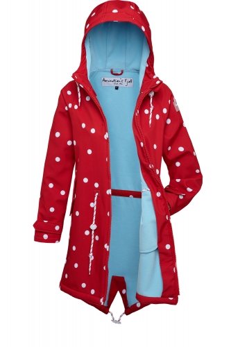 Amundsens Fjell Softshell-Mantel Gurri rot