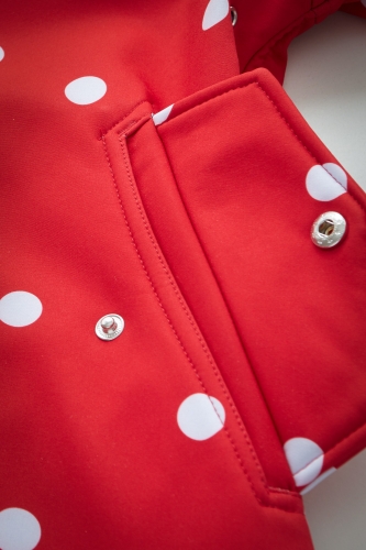 Amundsens Fjell Softshell-Mantel Gurri rot