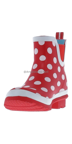 Amundsens Fjell Women Gurri Boot rubber rain boots red #
