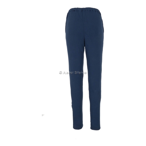 PENN & INK Hose dark denim/white #