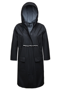 Elka Rain Jacket Skagen Long Black #