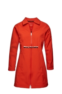 ILSE JACOBSEN Rain 69 Softshell Raincoat Warm Orange #