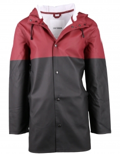 Stutterheim Stockholm Blocked burgundy/black #