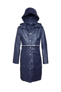 ILSE JACOBSEN Rain1 Raincoat und Hut Indigo #