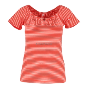 Blutsgeschwister T-Shirt logo stripe heart - red tiny stripe #
